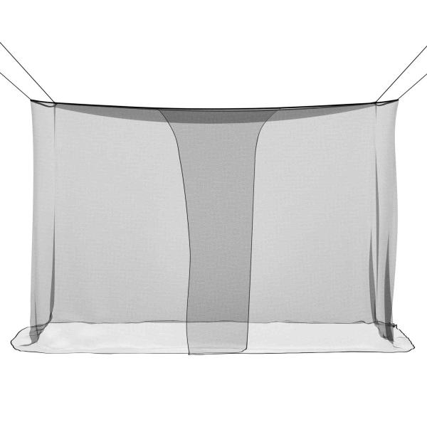 Moskito-Netz für das Bett 3 Stk. 156 Mesh Schwarz Polyester