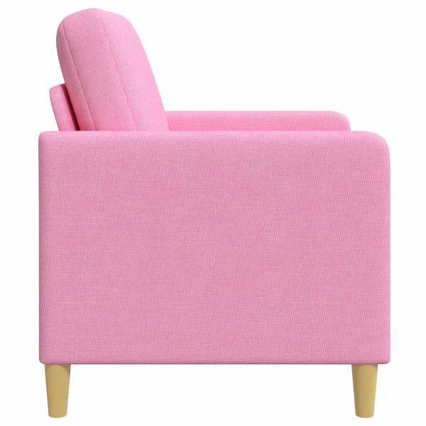 Sofa mit Stauraum Rosa 122 x 78 x 87 cm Polyester