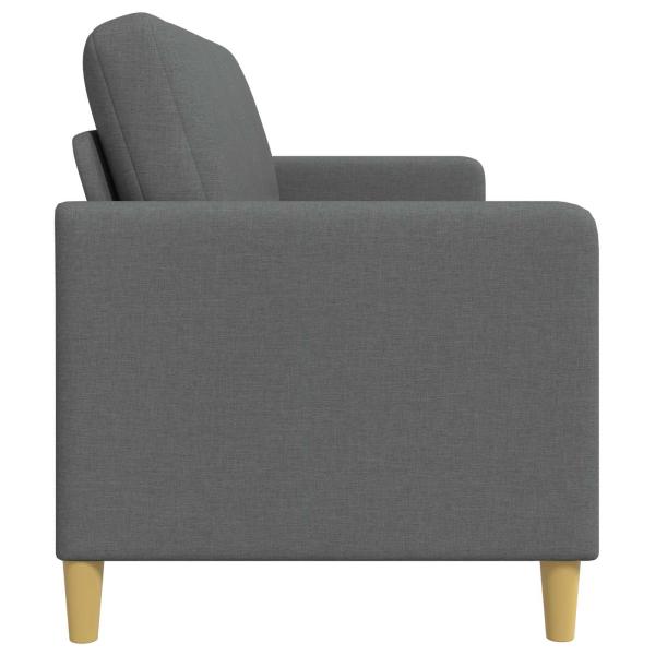Sofa mit Stauraum Dunkelgrau 152 x 78 x 87 cm Polyester