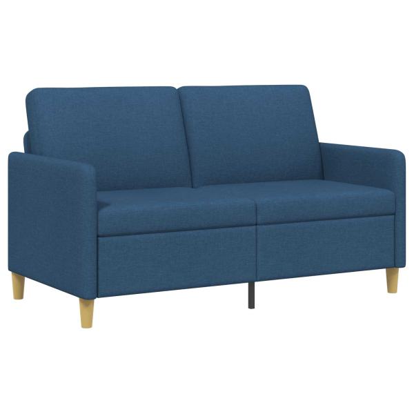 Sofa mit Stauraum Blau 152 x 78 x 87 cm Polyester