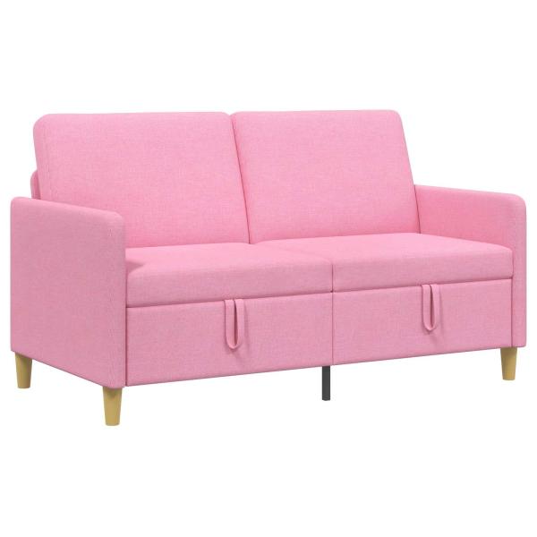 Sofa mit Stauraum Rosa 152 x 78 x 87 cm Polyester