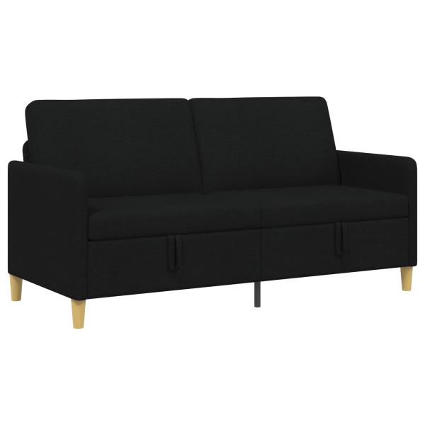 Sofa mit Stauraum Schwarz 172 x 78 x 87 cm Polyester