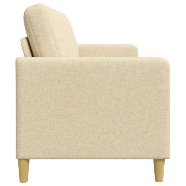 Sofa mit Stauraum Creme 172 x 78 x 87 cm Polyester