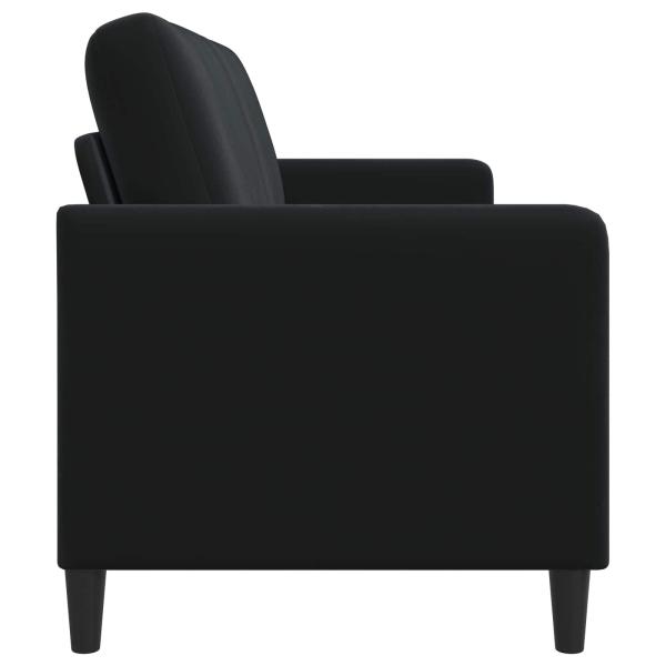 Sofa mit Stauraum Schwarz 172 x 78 x 87 cm Polyester
