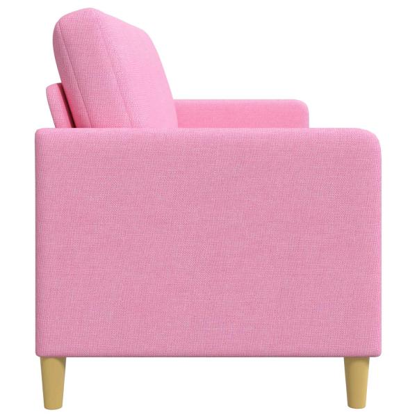 Sofa mit Stauraum Rosa 192 x 78 x 87 cm Polyester