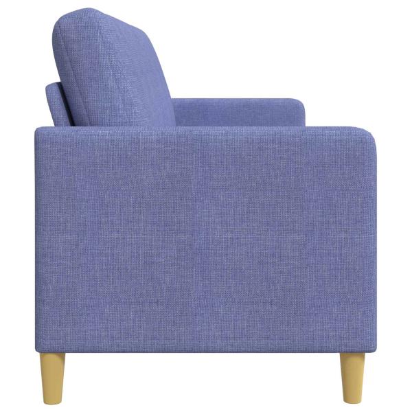 Sofa mit Stauraum Jeans blau 192 x 78 x 87 cm Polyester