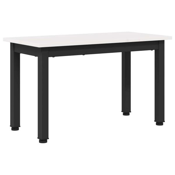 Couchtisch Weiß 60 x 30 x 36 cm Massives Kiefernholz
