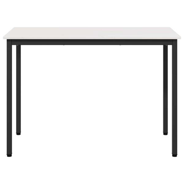 Esstisch Weiß 110 x 55 x 75 cm Massives Kiefernholz