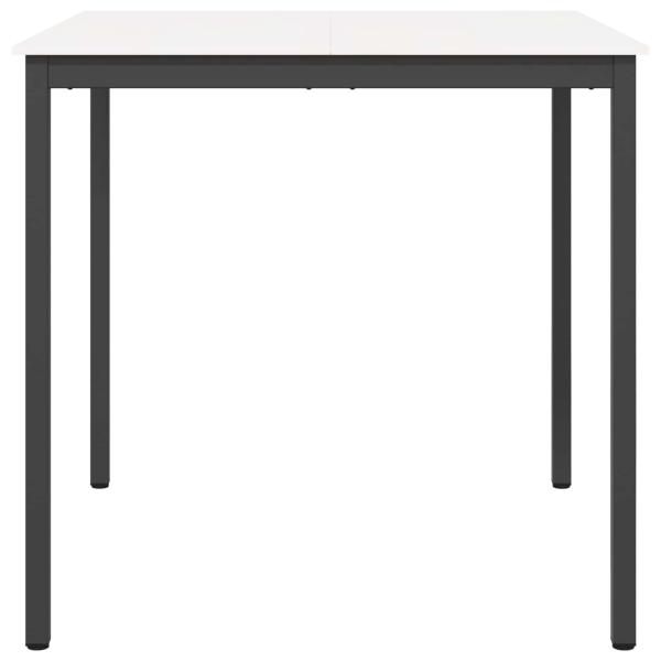 Bartisch Weiß 110 x 110 x 105 cm Massives Kiefernholz