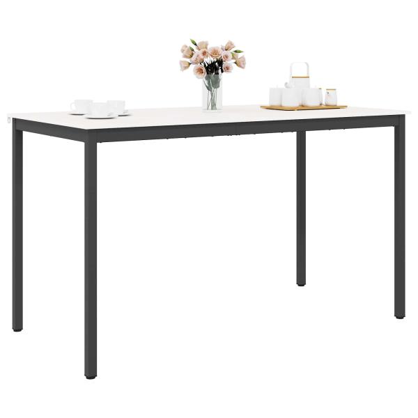 Bartisch Weiß 180 x 90 x 105 cm Massives Kiefernholz