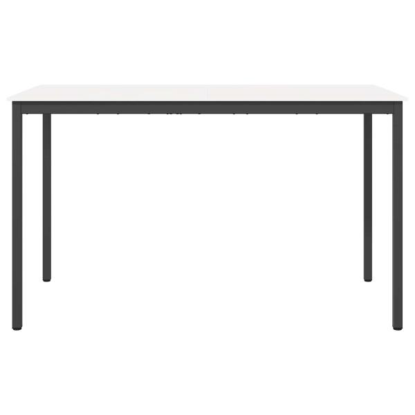 Bartisch Weiß 180 x 90 x 105 cm Massives Kiefernholz
