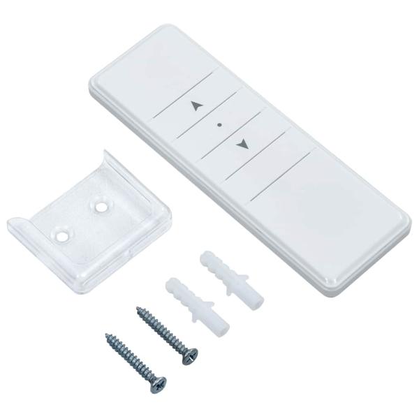 Markise Automatisch Einziehbar mit Volant 3,5x2,5 m Creme