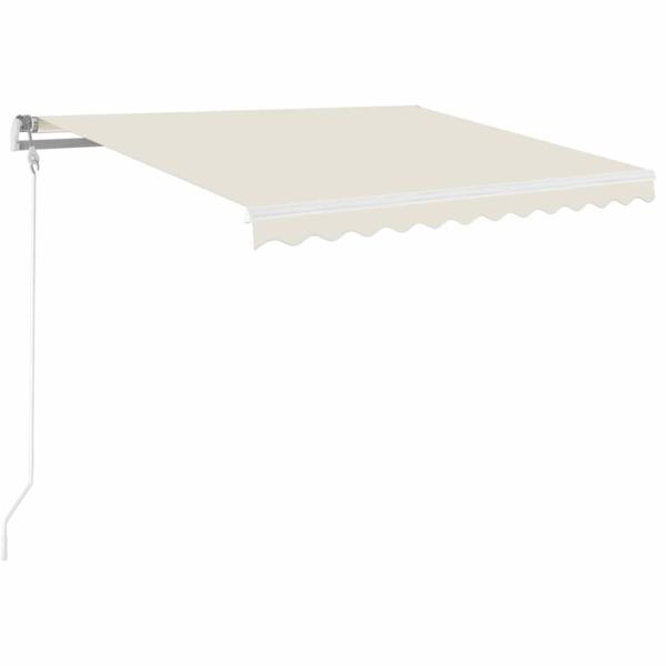 Markise Automatisch Einziehbar 350x250 cm Creme