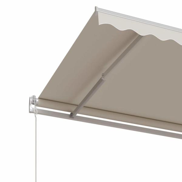 Markise Automatisch Einziehbar 350x250 cm Creme