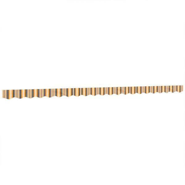 Markisenvolant Gelb und Grau Gestreift 500 cm