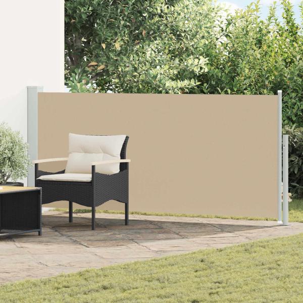 ARDEBO.de - Ausziehbare Seitenmarkise Rechteckig 120 x 300 cm Polyester