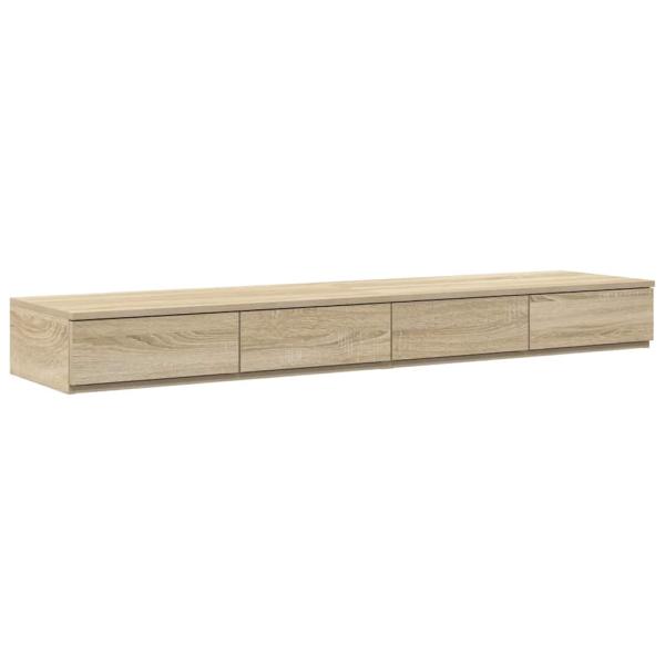 Bettschubladen Sonoma-Eiche 135 x 36,5 x 16,5 cm Holzwerkstoff