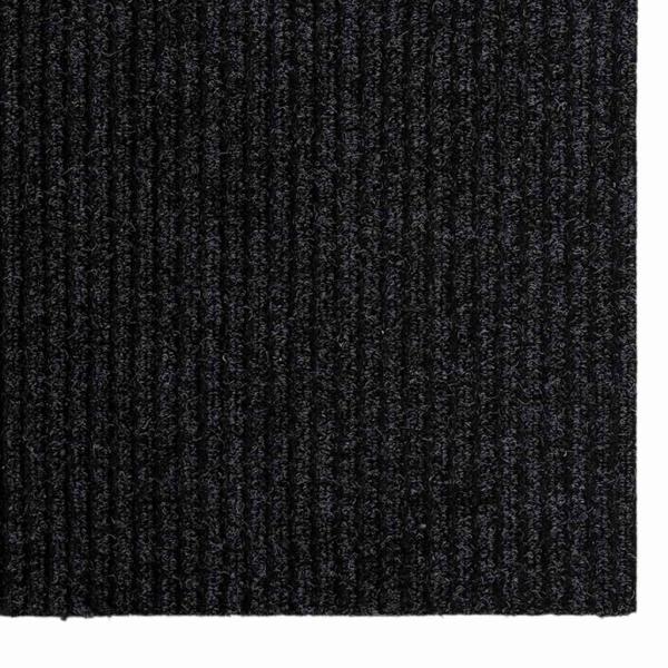 Teppichläufer Anthrazit 80 x 150 cm Stoff
