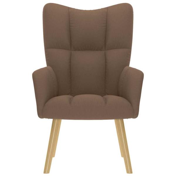 Relaxsessel Stoff Braun