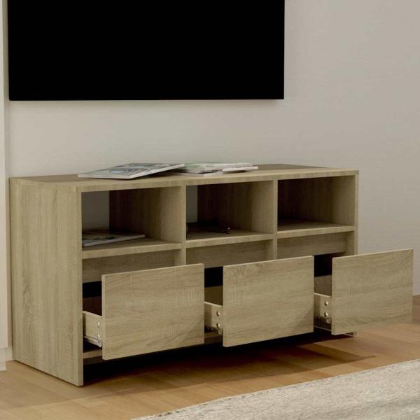 TV-Schrank Sonoma-Eiche 102x37,5x52,5 cm Holzwerkstoff