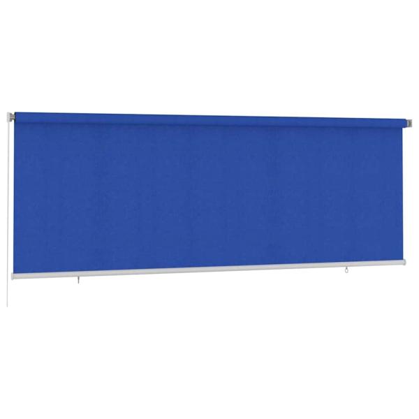 Außenrollo 405 (B)x140 (H) cm Blau HDPE