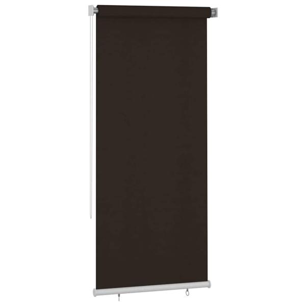 Außenrollo 105 (B) x 230 (H) cm Braun HDPE