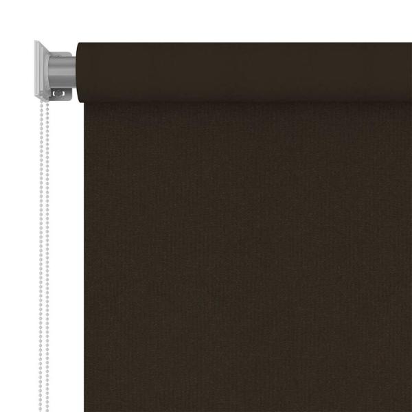 Außenrollo 105 (B) x 230 (H) cm Braun HDPE