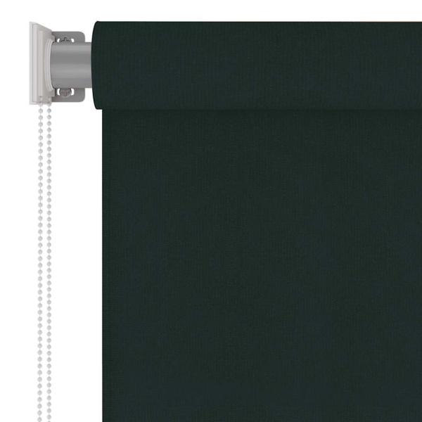 Außenrollo 65 (B) x 140 (H) cm Dunkelgrün HDPE