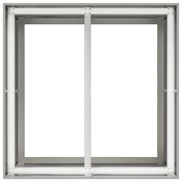 Pflanzkübel 80x80x80 cm Edelstahl