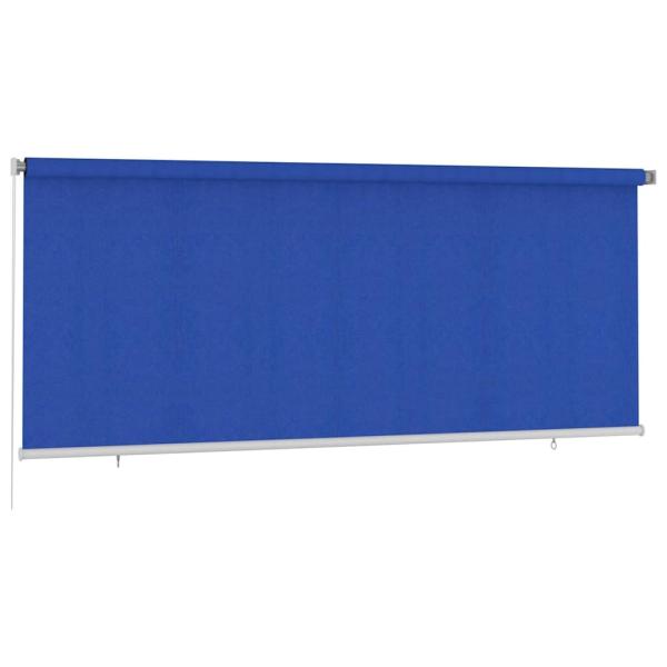 Außenrollo 355 (B)x140 (H) cm Blau HDPE