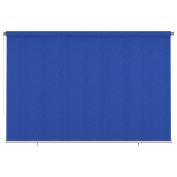 ARDEBO.de - Außenrollo 355 (B) x 230 (H) cm Blau HDPE