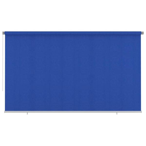 ARDEBO.de - Außenrollo 405 (B)x230 (H) cm Blau HDPE