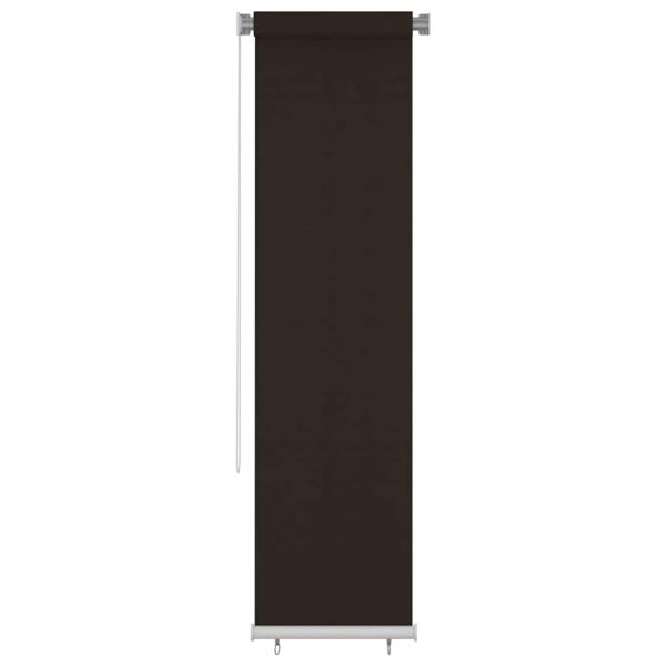 ARDEBO.de - Außenrollo 65 (B)x230 (H) cm Braun HDPE