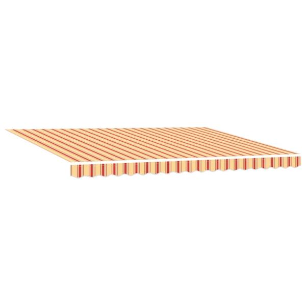 Markisenstoff Gelb und Orange 450 x 350 cm Polyester