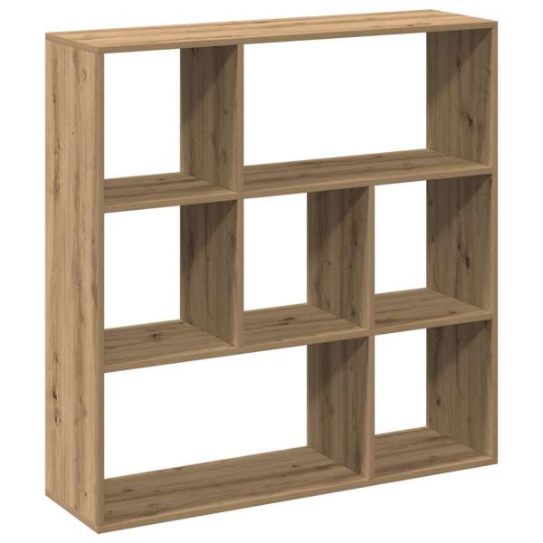 Raumteiler-B?cherregal Artisan-Eiche 102x29x103,5 cm