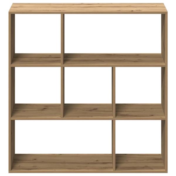 Raumteiler-B?cherregal Artisan-Eiche 102x29x103,5 cm