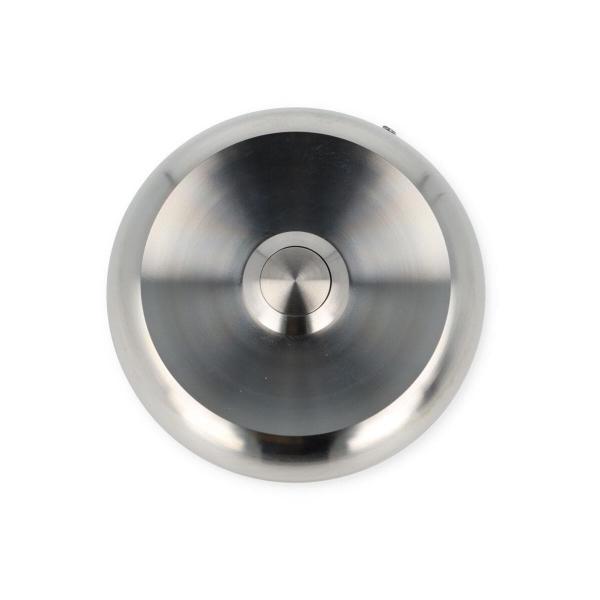 ARDEBO.de Grothe Edelstahlklingeltaster rund ETA S 100 (55540), edelstahl