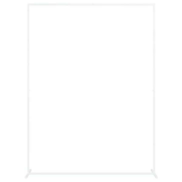 Hochzeitsbogen Weiß 150 x 49,5 x 200 cm Stahl