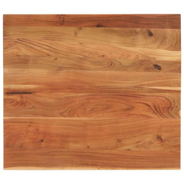 ARDEBO.de - Tischplatte 110x80x3,8 cm Rechteckig Massivholz Akazie