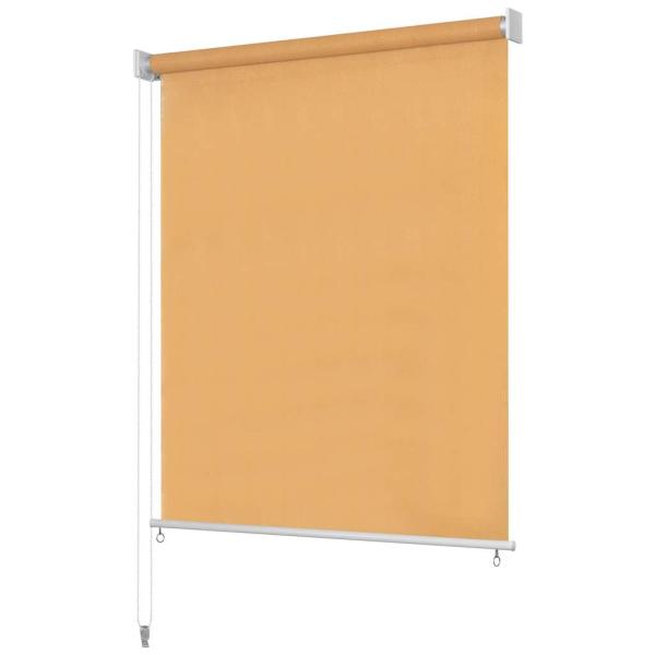 ARDEBO.de - Außenrollo 165 (B)x140 (H) cm Beige