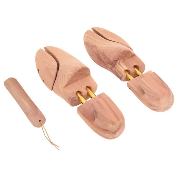 Schuhspanner mit Schuhlöffel EU 40-41 Massivholz Zeder