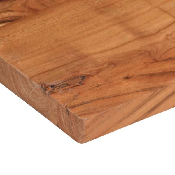 Tischplatte 140x60x3,8 cm Rechteckig Massivholz Akazie