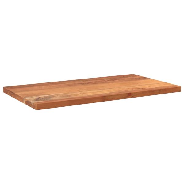 Tischplatte 100x60x2,5 cm Rechteckig Massivholz Akazie