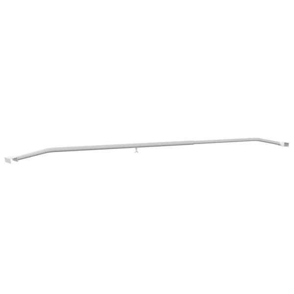Planehalterung für Anhänger 2 Silber 136-218 cm Aluminium