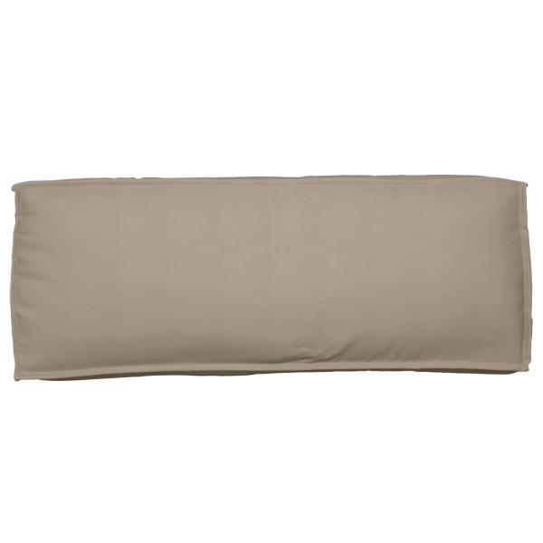 Palettenkissenset 2 pcs Taupe Oxford-Stoff