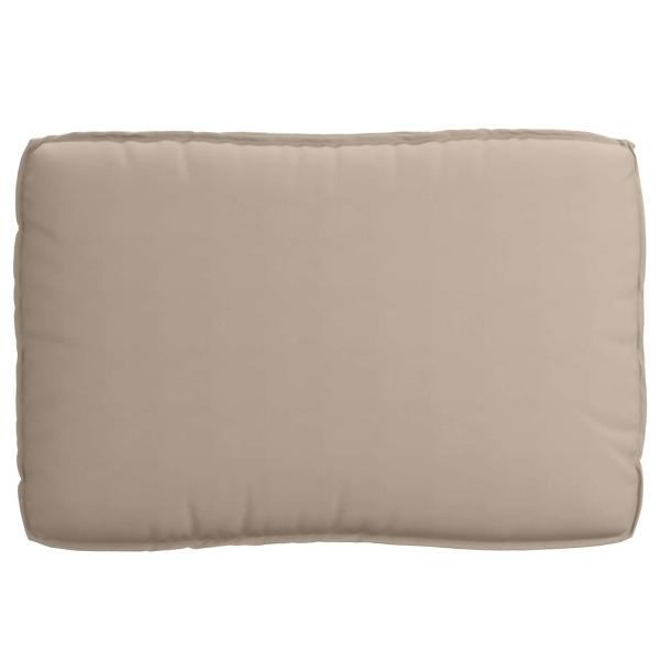Palettenkissenset 2 pcs Taupe Oxford-Stoff