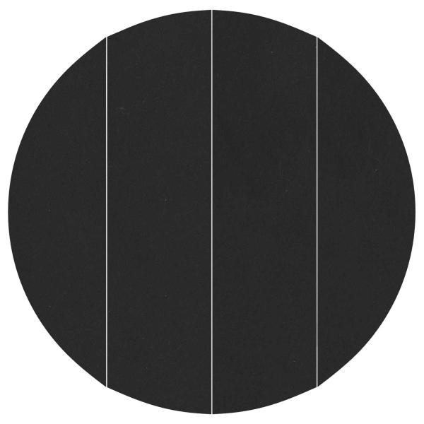 Bodenfolie für Pools Ø 500 cm (2 mm) Rund Vliesstoff Schwarz