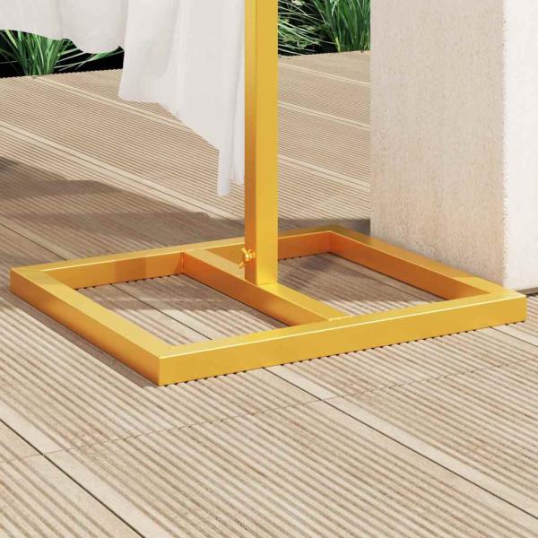 Hochzeitsbogen Gold 657 x 35 x 300 cm Stahl