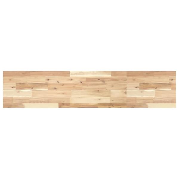 Tischplatte 120x30x2 cm Rechteckig Massivholz Akazie