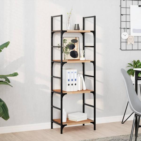 ARDEBO.de - Schweberegal 40x30x2 cm Massivholz Akazie ?lbehandelt